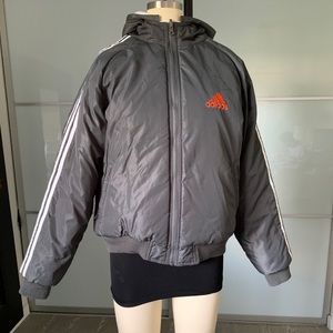 Adidas reversible bomber jacket. Size Small